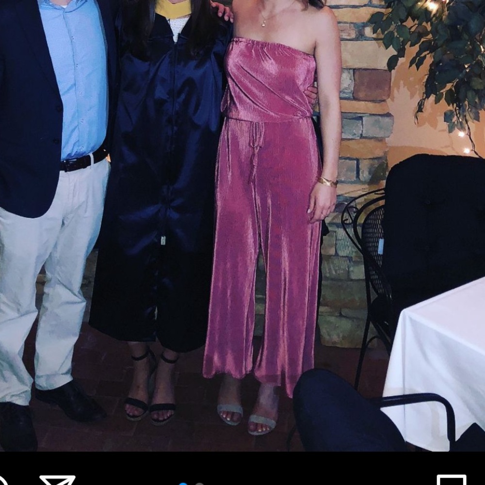 Pink jumpsuit